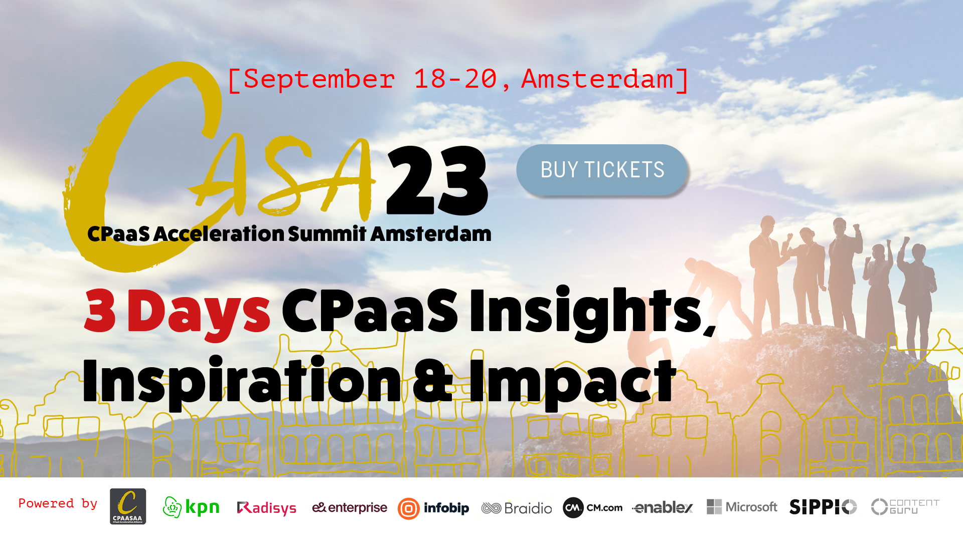 CPaaS Acceleration Summit in Amsterdam